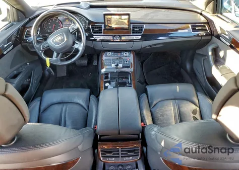 2015 Audi A8 L Quattro из США, поврежденный, VIN WAU3GAFD4FN016249